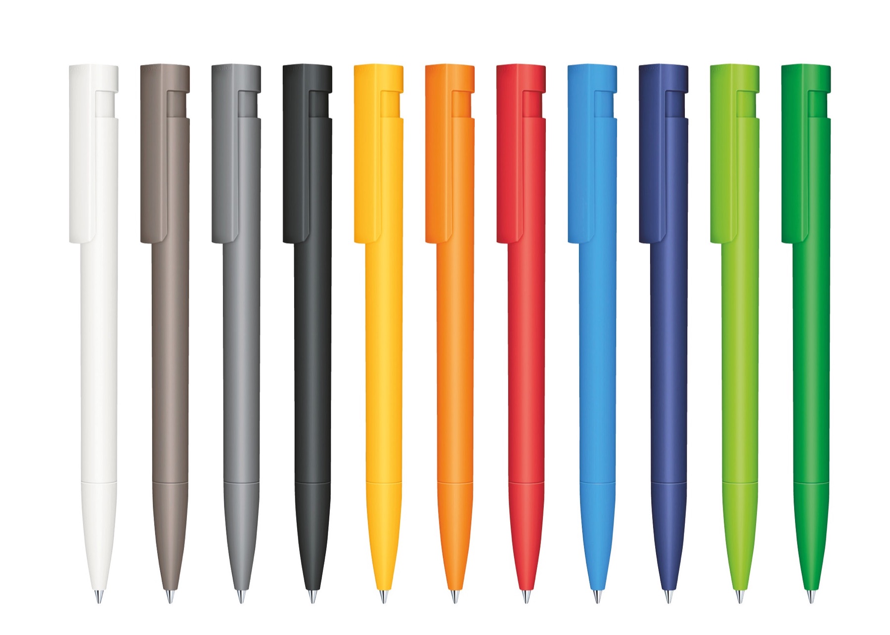 The standard colours of the Liberty Matt Recycled